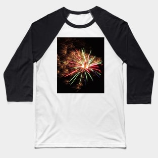 FIREWORKS OVER CAERNARFON CASTLE Baseball T-Shirt